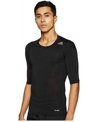 adidas - T-shirt TEE-SHIRT TF BASE SS - Noir - L - Lyst