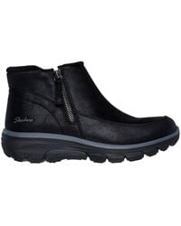 Skechers - Bottines BOTÍN EASY GOING - INTO FALL 168031 NEGRO - Lyst