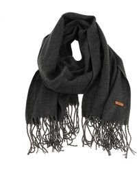 Barts - Echarpe Soho black scarf - Lyst