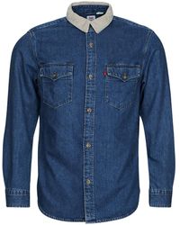Levi's - Camicia A Maniche Lunghe Relaxed Fit Western - Lyst