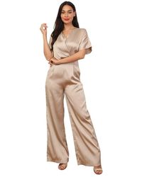 La Modeuse - Combinaisons Combinaisons pour - Doré rose - Lyst