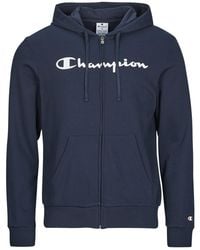 Champion - Capuchon Sweaters Full Zip Hoodie Sweatshirt - Lyst