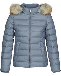 Tommy Hilfiger Donsjas Tjw Basic Hooded Down Jacket - Blauw