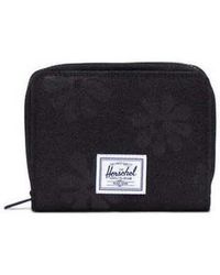 Herschel Supply Co. - Portefeuille Georgia Wallet Black Floral Sun - Lyst