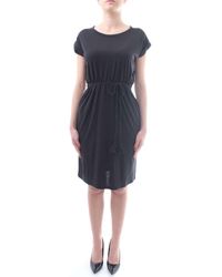 Woolrich Robe courte WWABI0397 - Noir