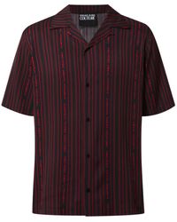 Versace Overhemd Lange Mouw B1gwa6b1 - Zwart