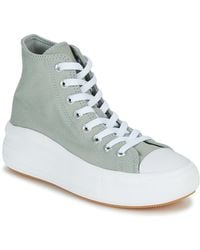 Converse - Sneakers Alte Chuck Taylor All Star Move Platform Seasonal Color Hi - Lyst