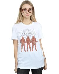 Disney - T-shirt The Rise Of Skywalker Stormtrooper Colour Line Up - Lyst