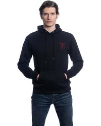 Harrington - Sweat-shirt Sweat hoodie en coton biologique noir - Lyst