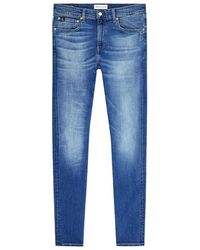 Calvin Klein - Jeans Jean ref 54190 1A4 Bleu - Lyst
