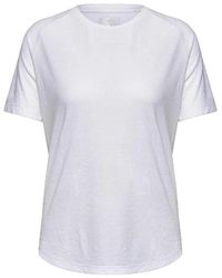 Hummel - T-shirt T-shirt Vanja blanc - Lyst