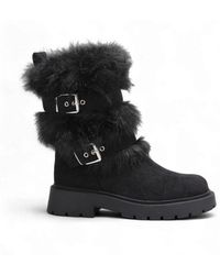 La Modeuse - Bottes neige Bottines pour - Noir - Lyst