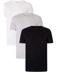 adidas - Pyjamas / Chemises de nuit Paquet de 3 t-shirts ras du cou - Lyst