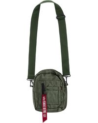 Alpha Industries - Sac Crew Carry Bag - sage-green - Lyst