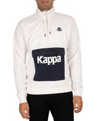Black Kappa Mens Kolan Slim Track Jacket