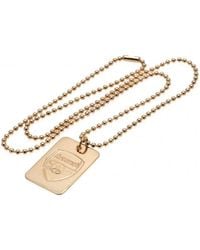 Arsenal Fc - Collier Gold Plated - Lyst