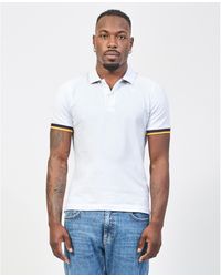 K-Way - T-shirt Polo Vincent de en piqué de coton - Lyst
