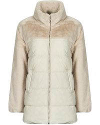 ONLY - Donsjas Onlwanja Fur Puffer Mix Coat Cc Otw - Lyst