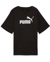 PUMA - Debardeur Ess No. 1 Logo Relaxed Tee - Lyst