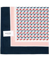 SELECTED - Echarpe 16093436-ros - Lyst