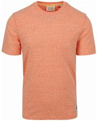 Scotch & Soda - T-shirt Scotch Soda T-Shirt Melange Orange - Lyst