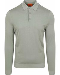 Suitable - Polo Compact Cotton Polo Vert Clair - Lyst