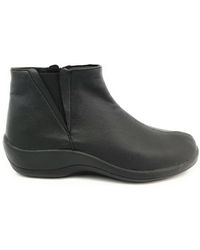 Arcopedico - Bottines BUTIN VEGANO ARDALES LICRA NOIR - Lyst