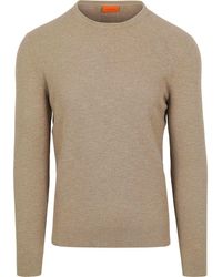 Suitable - Sweatshirts Pull Structure Slub Beige - Lyst