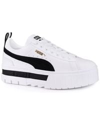 PUMA - Baskets basses Mayze - Lyst
