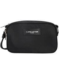 Lancaster - Sac Bandouliere Mini sac trotteur Ref 510 75 Noir 18*10*6 cm - Lyst