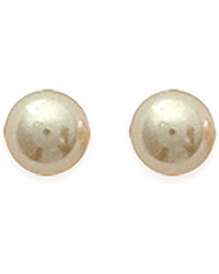 Brillaxis - Boucles oreilles Boucles d'oreilles perles 5 mm - Lyst