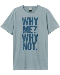 Amplified - T-shirt Why Me - Lyst