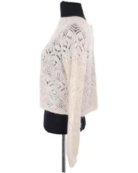 Sezane - Pull Cardigan écru - Lyst