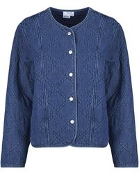 Vero Moda - Windjack Vmera Ls Quilted Dnm - Lyst