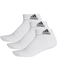 adidas - Chaussettes Chaussettes Cushion Ankle 3 Paires - Lyst