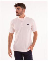Camberabero - T-shirt Maillot manches courtes en maille cloquée avec patch 3D - Lyst