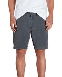 Volcom - Short Frickin Snt Faded Gunmetal Grey - Lyst