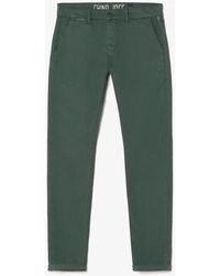 Le Temps Des Cerises - Pantalon Pantalon chino jogg kurt vert sapin - Lyst