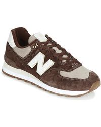 new balance ml574 dames bruin