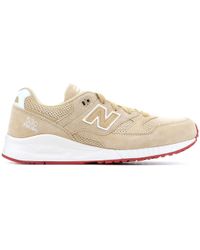 New Balance 530 Suede Trainers In Beige M530vcc in Natural New Balance 530 Suede Trainers In Beige M530vcc in Natural