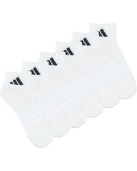 adidas - Sokken Cushioned Essentials Ankle Socks 6 Pair Pack - Lyst