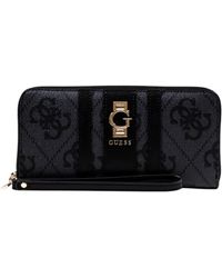 Guess - Portefeuille ERENIA SLG LARGE ZIP AROUND SWSO78 38146 - Lyst