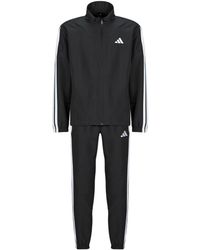 adidas - Trainingspak Basic 3-Stripes Woven Track Suit - Lyst