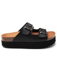 V.Gan - Mules Plum Footbed Des Sandales - Lyst