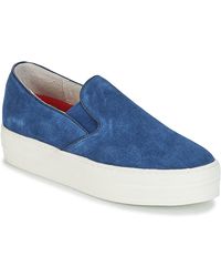 skechers fitster slip on trainers ladies