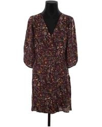 Vanessa Bruno - Robe courte Robe violet - Lyst