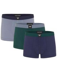 EA7 - Boxers Pack De 3 - Lyst