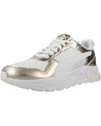 PUMA - Baskets Basses Trinity 2 Lt Metallic - Lyst