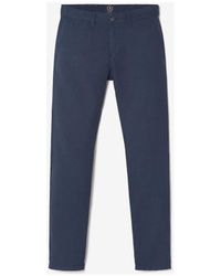Le Temps Des Cerises - Pantalon Pantalon gambetta bleu marine - Lyst