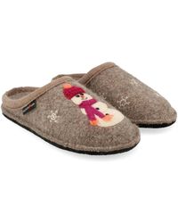 Haflinger - Chaussons HF-OLAF-beige-D - Lyst